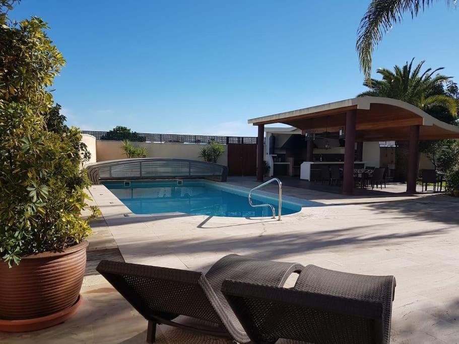 Chalet & Piscina-Jardin-Barbacoa Murcia Exteriör bild
